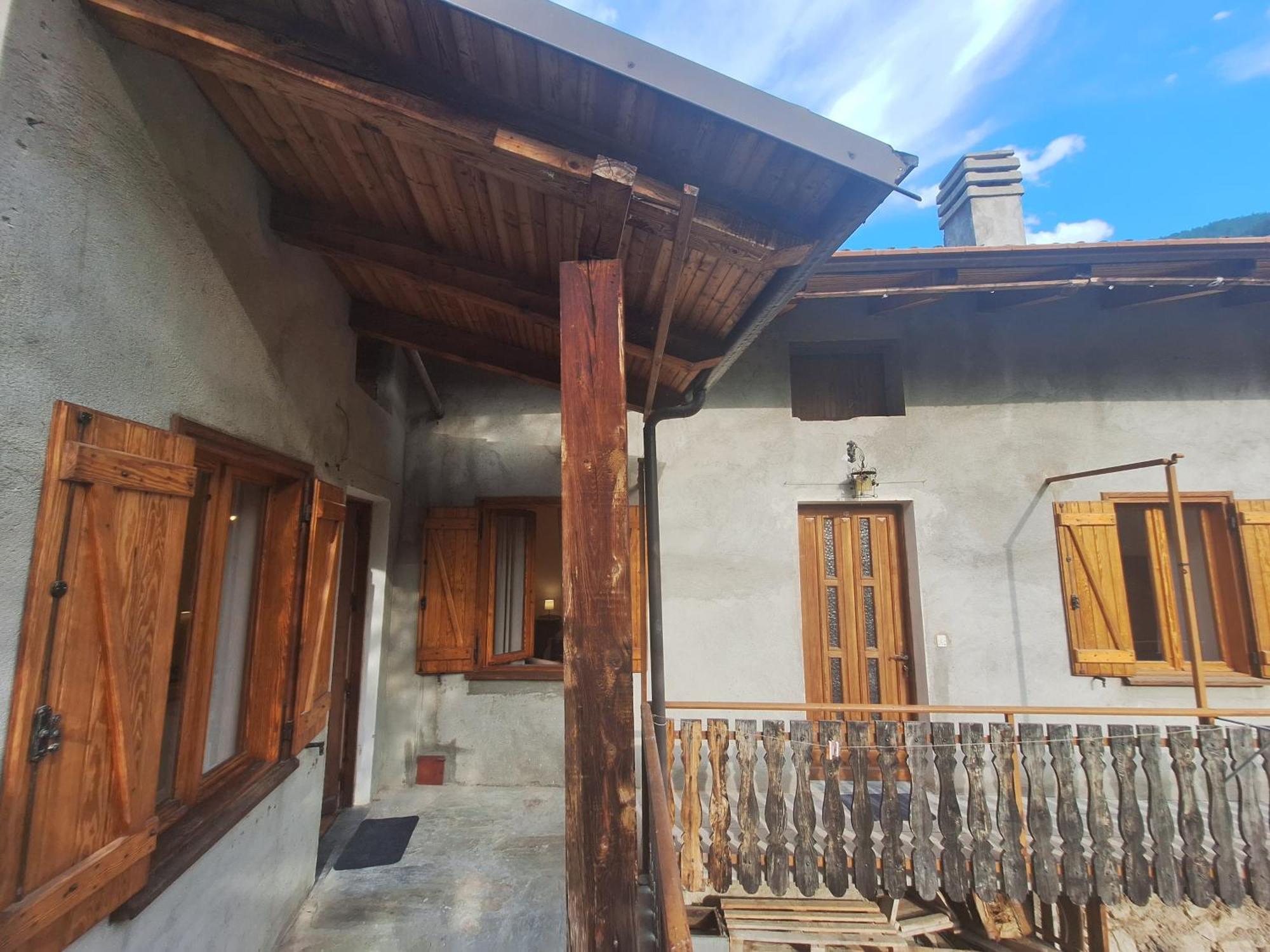Ferienwohnung La Casa Del Gigante Frassino Acceglio Exterior foto